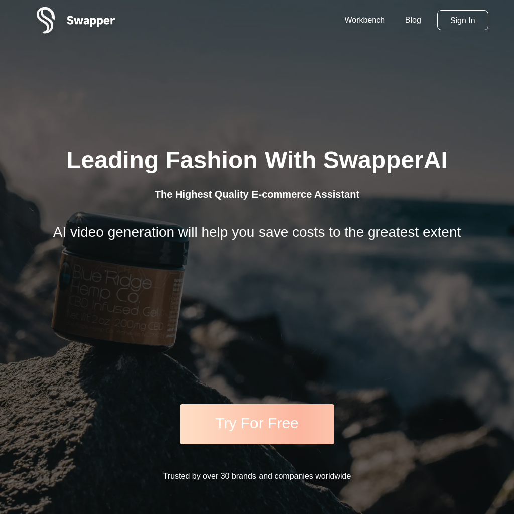 Swapper - Modelo de Moda AI & Assistente de E-commerce