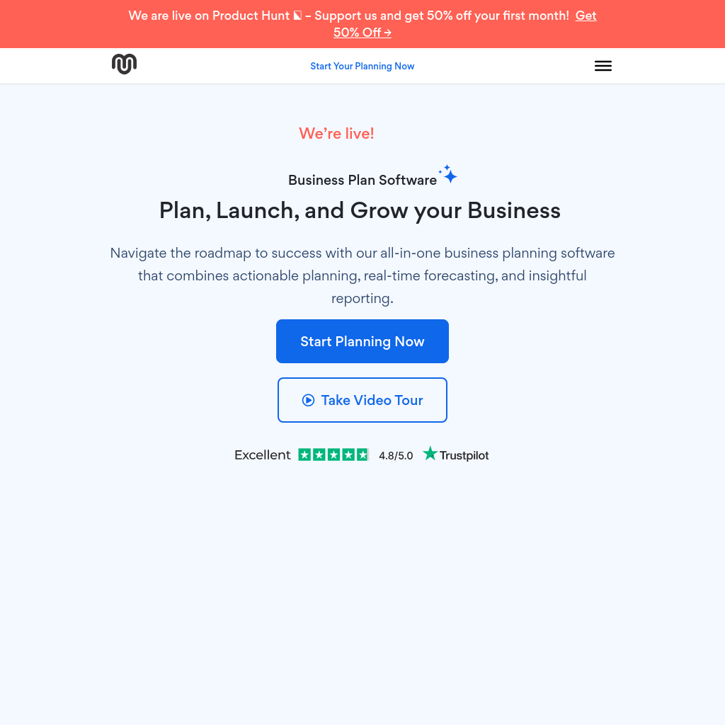 Upmetrics: AI-Powered Business Plan & Financial Forecast