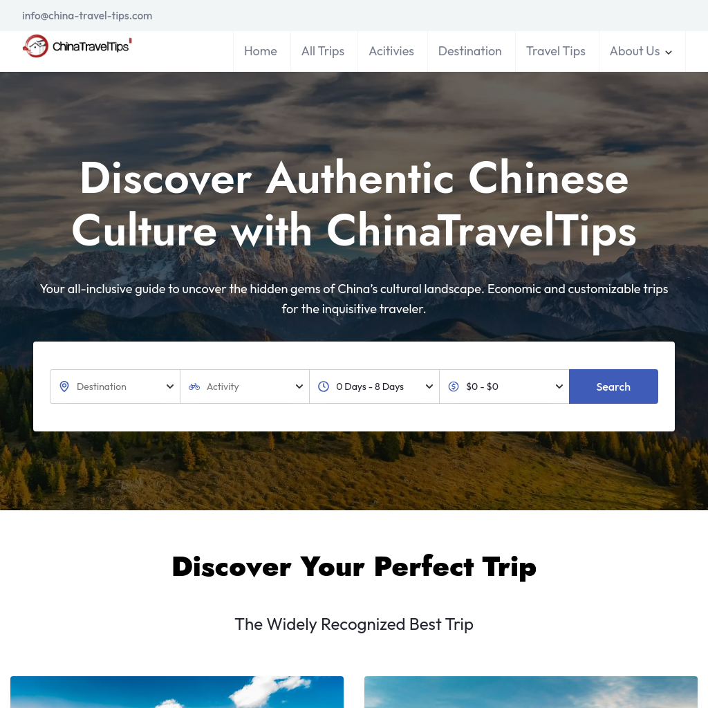 ChinaTravelTips - Uncover the Hidden Gems of China's Cultural Landscape