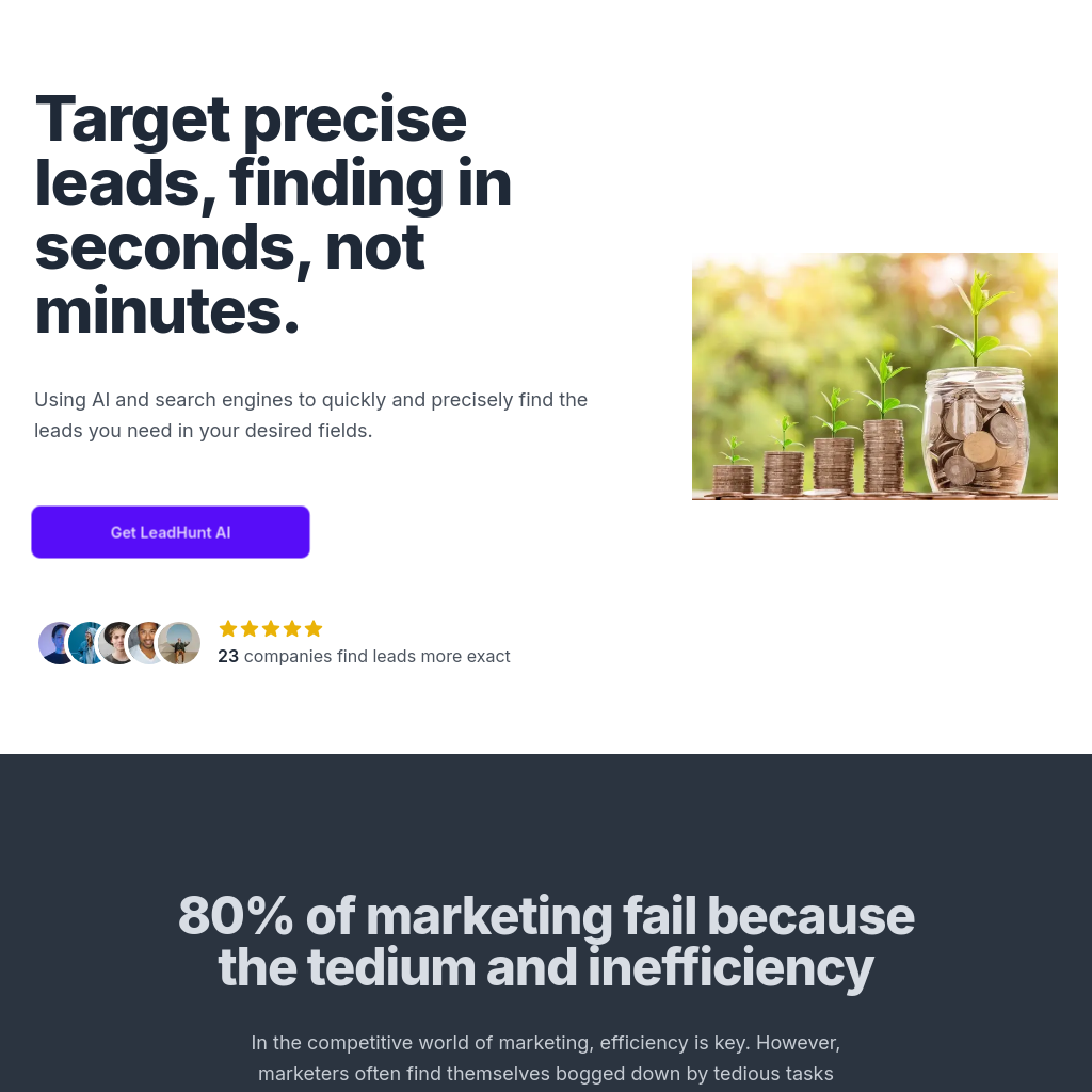 LeadHunt AI - Revolutionizing Lead Generation with Advanced AI Technology