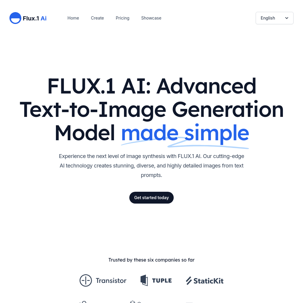 FLUX.1 AI：先進的文字轉圖像生成模型