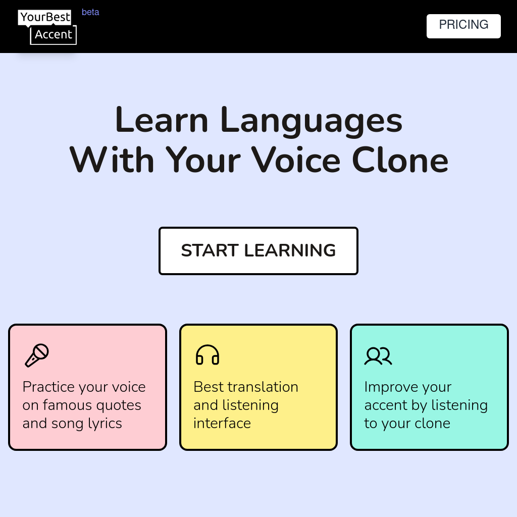 Your Best Accent - Enhance Pronunciation with Your Voice Clone