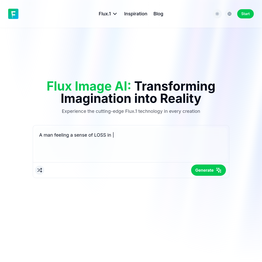 Flux Image AI | Gerador de Arte AI de Próxima Geração Gratuito, flux.1