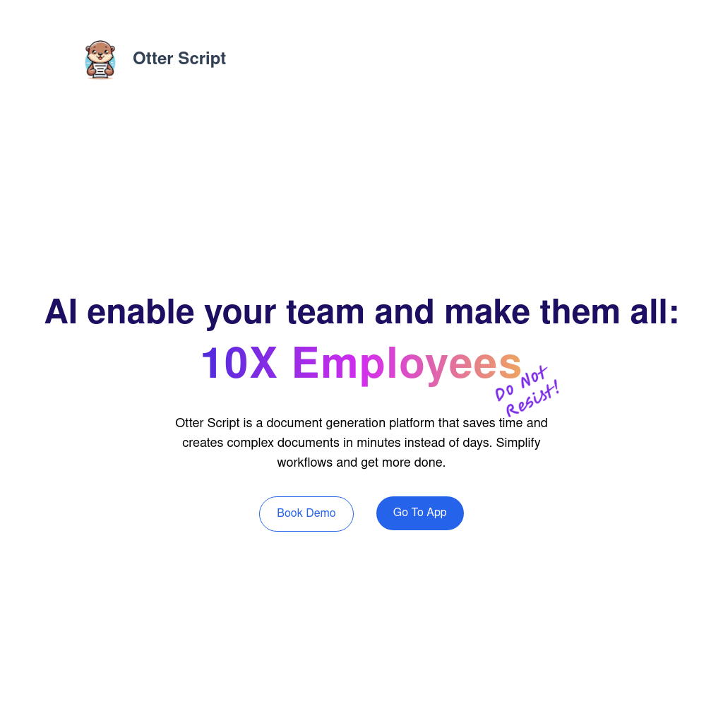 Otter Script - Crie Fluxos de Trabalho Personalizados e Eficientes