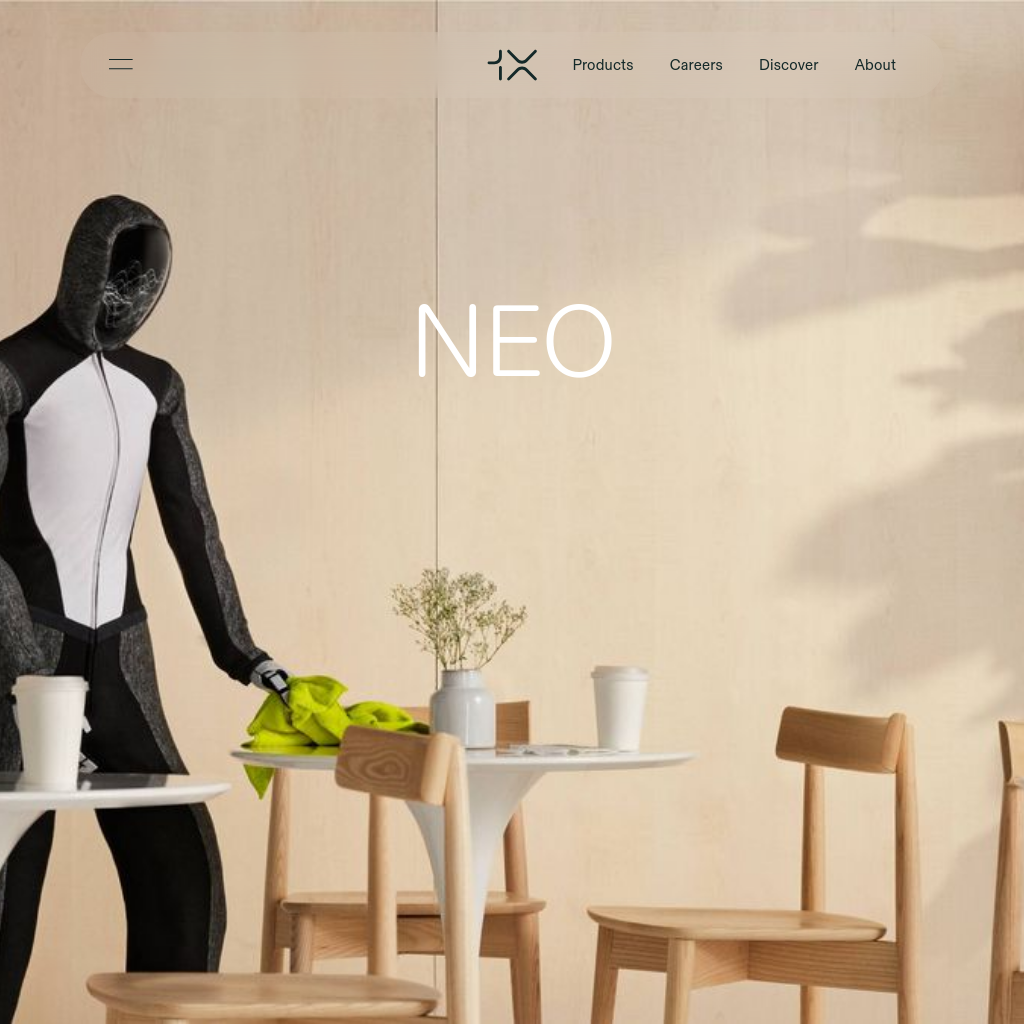 NEO by 1X Technologies - Your Advanced Humanoid Assistant for Home and Beyond