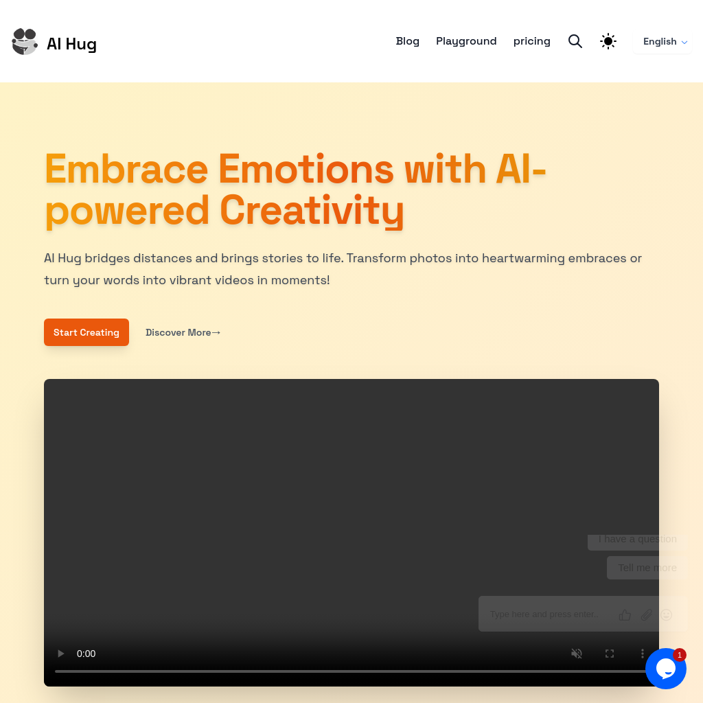 AI Hug | AI-Powered Photo Embrace & Text-to-Video Creator