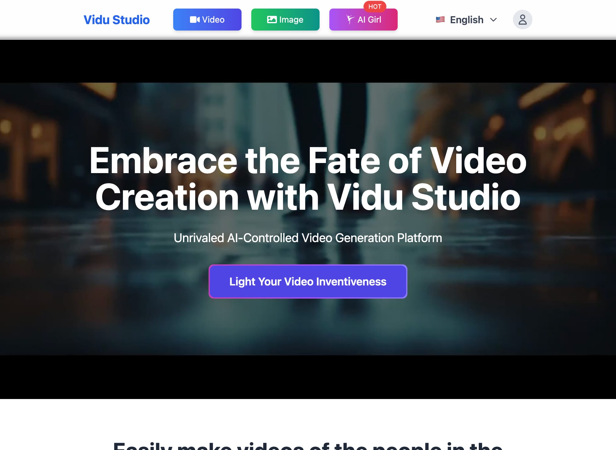 Vidu Studio | 基于AI的视频创作平台