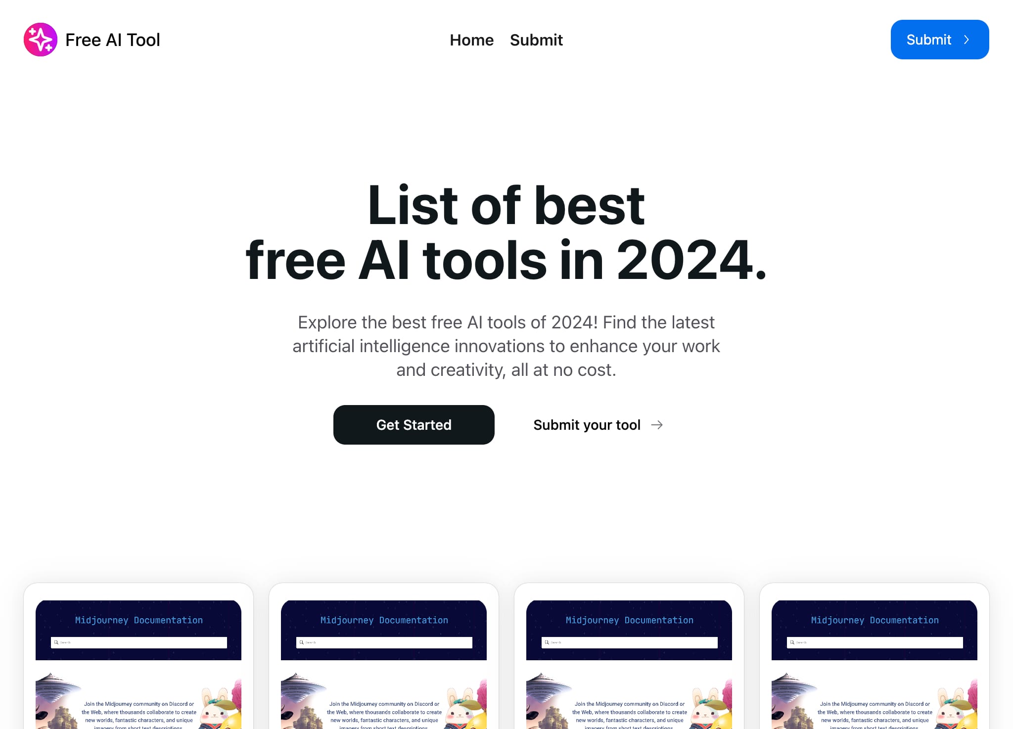 Free AI Tools 2024: Discover the Best & Latest Innovations | FreeAITool.ai