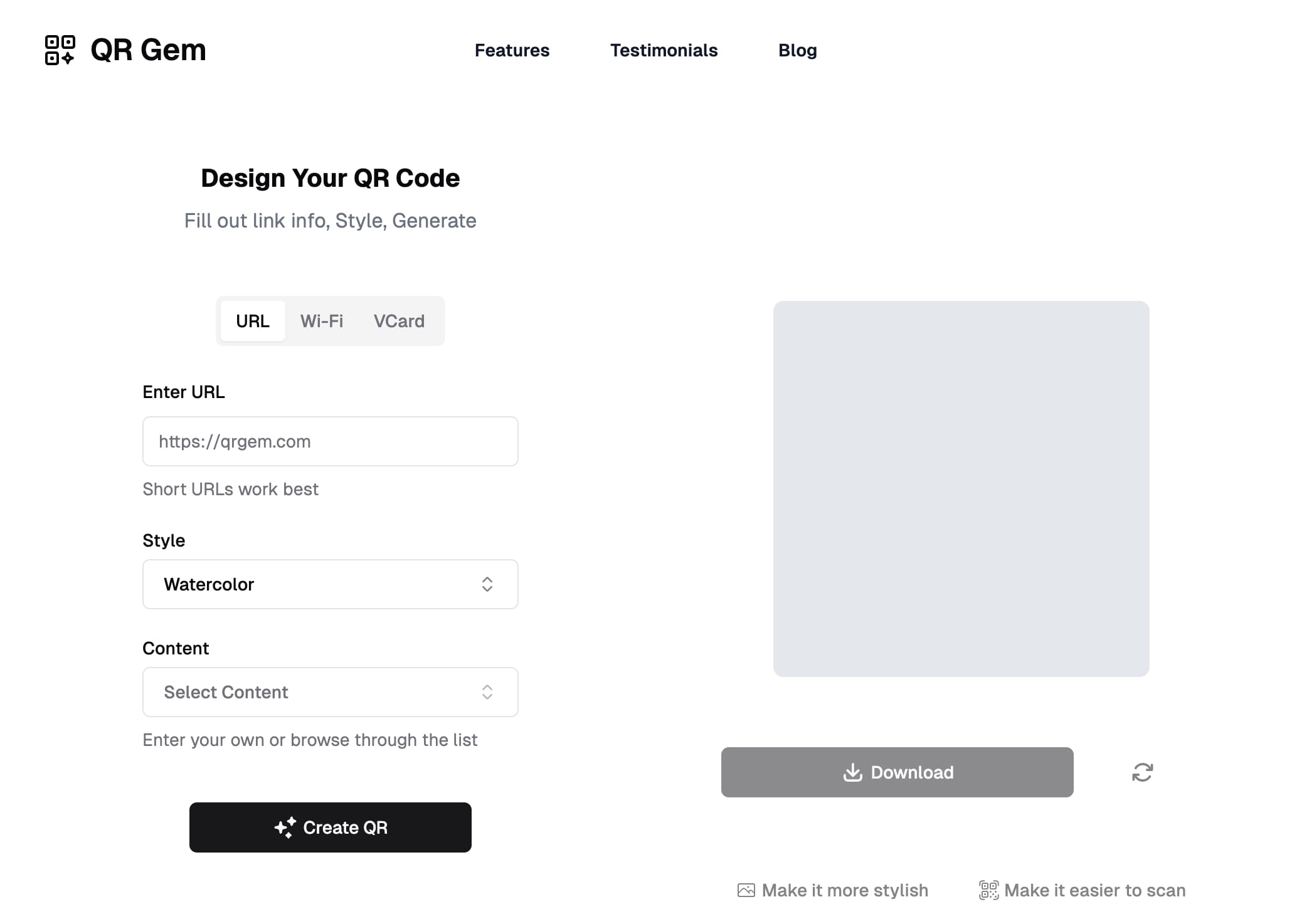 QR Gem: Create Stunning Custom QR Codes | Free & Premium Options