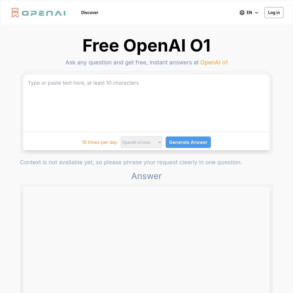 OpenAI O1 & O1 Mini AI Q&A | Advanced ChatGPT Solutions