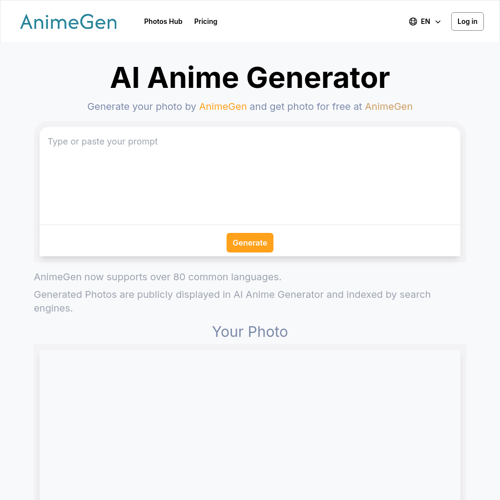 AnimeGen | Kostenloser AI Anime Generator für kreative Bilder