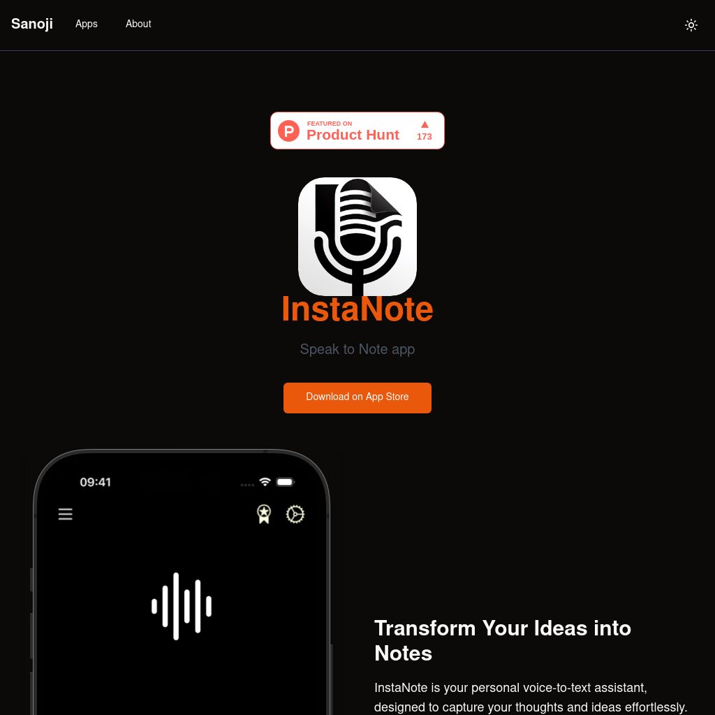 InstaNote - Effortlessly Transform Your Ideas into Notes