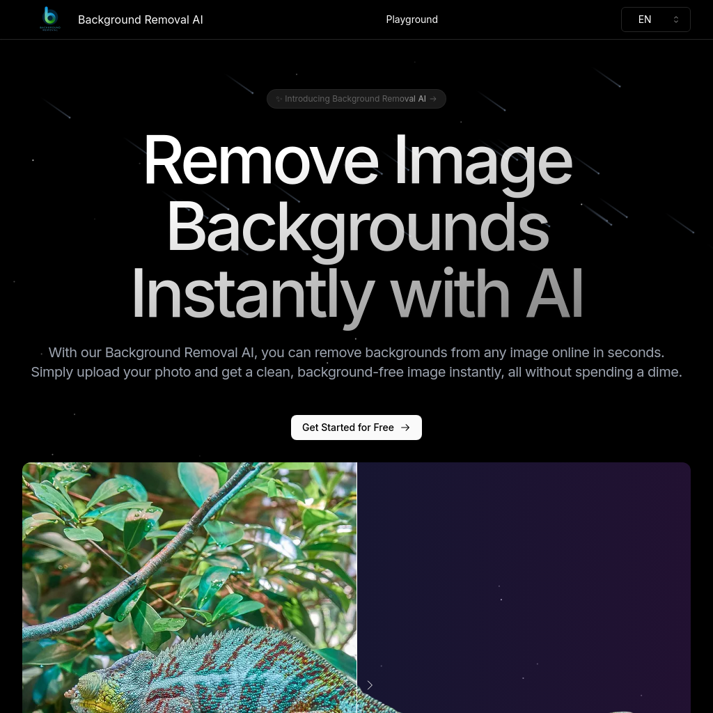 Remoção de Fundo AI - Remova Fundos de Imagens Grátis Online