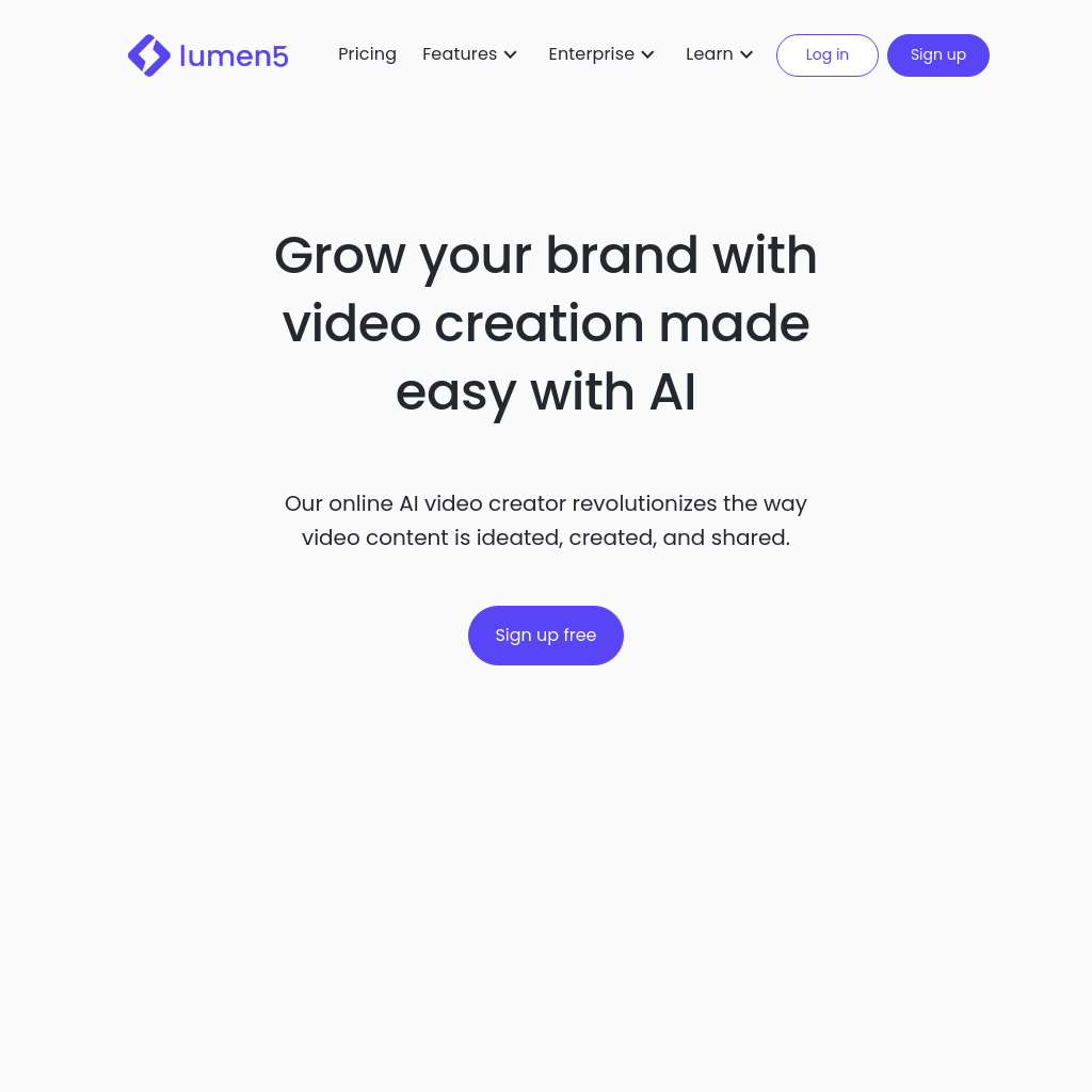 Lumen5 - AI Video Maker | Effortlessly Create Engaging Videos Online