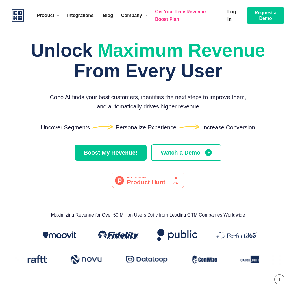 Coho AI - Optimize Customer Journeys & Boost Conversions