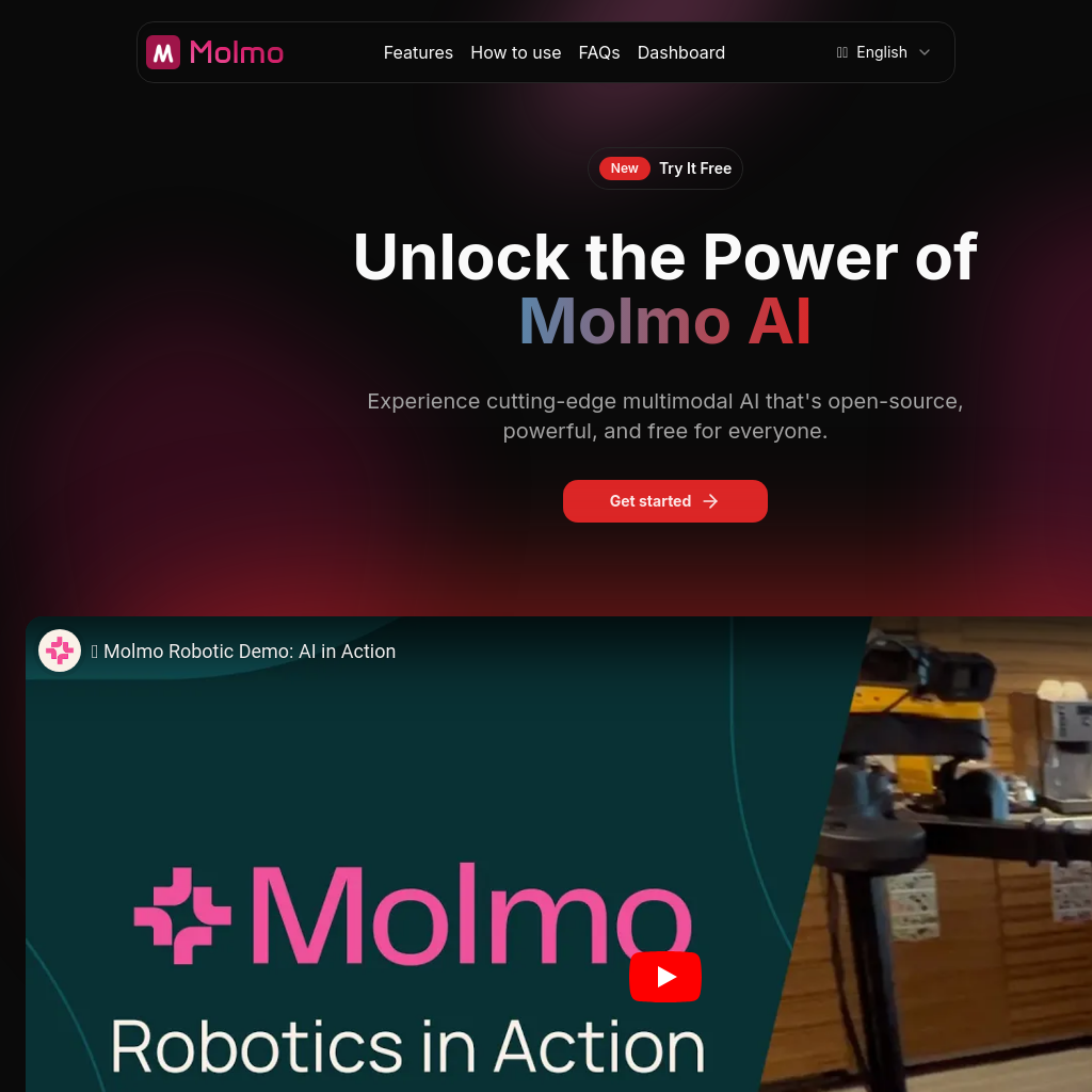 Molmo AI: Free Open-Source Multimodal AI Model | Powerful & Versatile