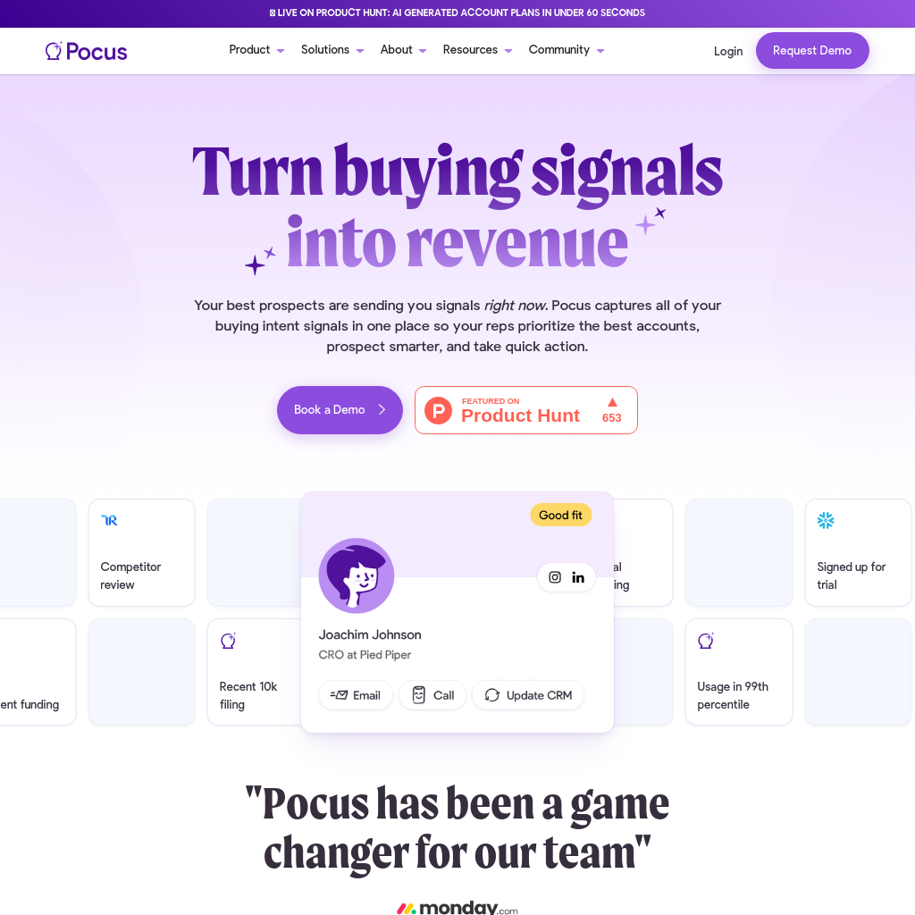 Pocus | Transform Your Sales Team with AI Insights