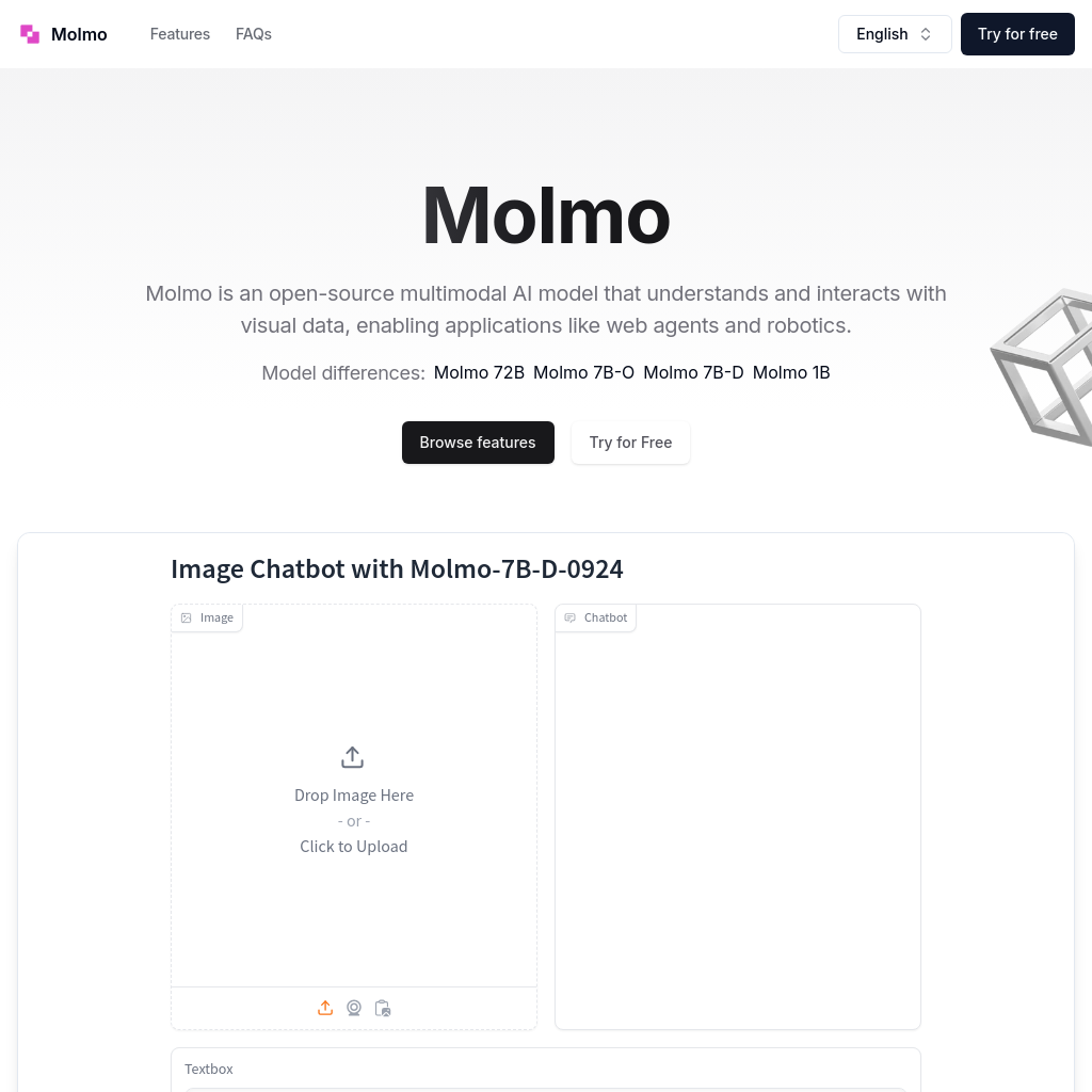 Molmo: Open-source KI für visuelles Verständnis und Interaktion