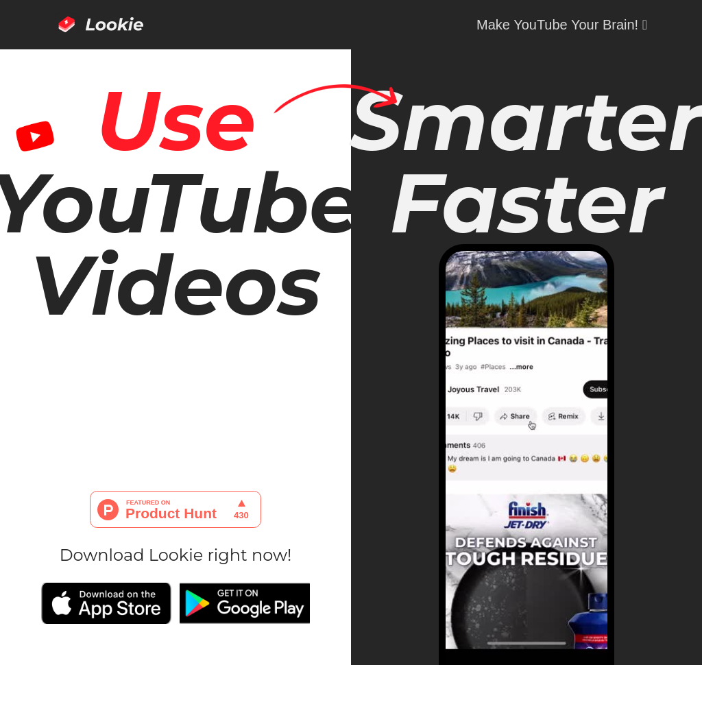 Lookie: Your Ultimate YouTube AI Summarizer 🧠