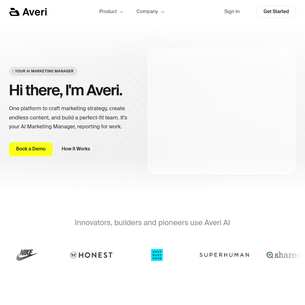 Averi AI: Your Ultimate Marketing Manager for Strategy & Content