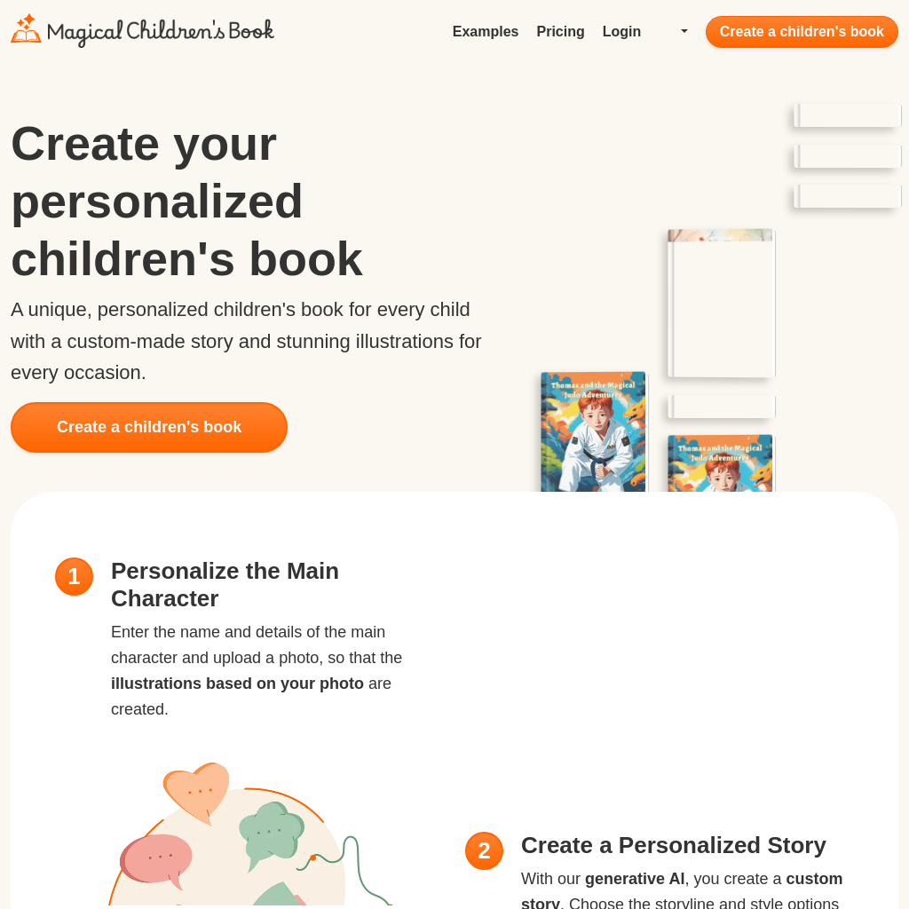 Create a Personalized Children's Book | Magical Children's Book