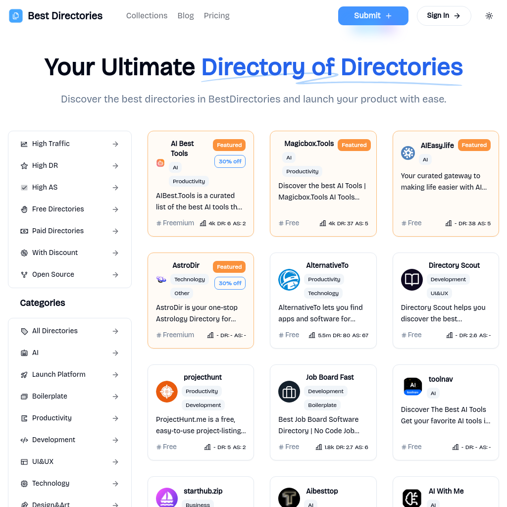 Best Directories - Your Comprehensive Guide to Online Directories