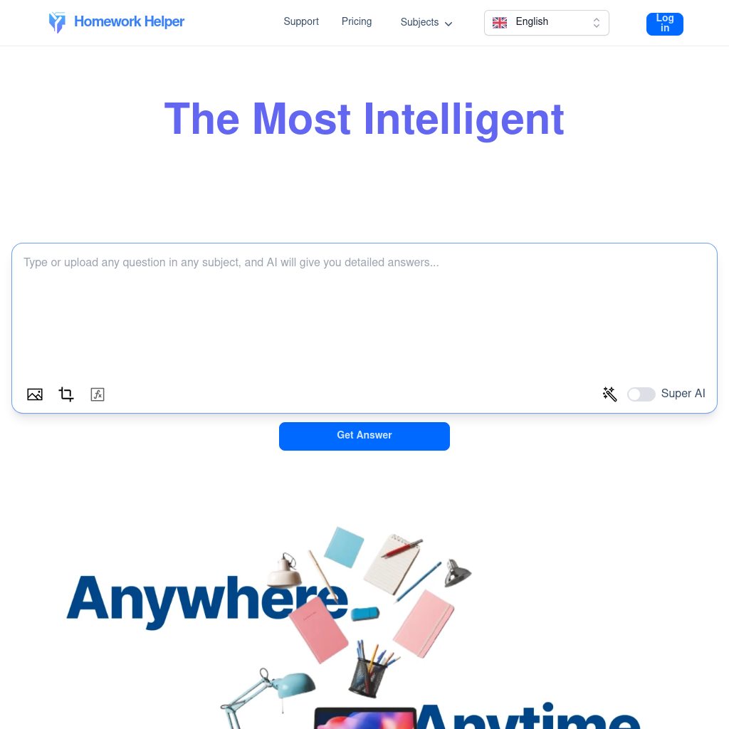 Homework Helper - Your Ultimate AI Homework Assistant