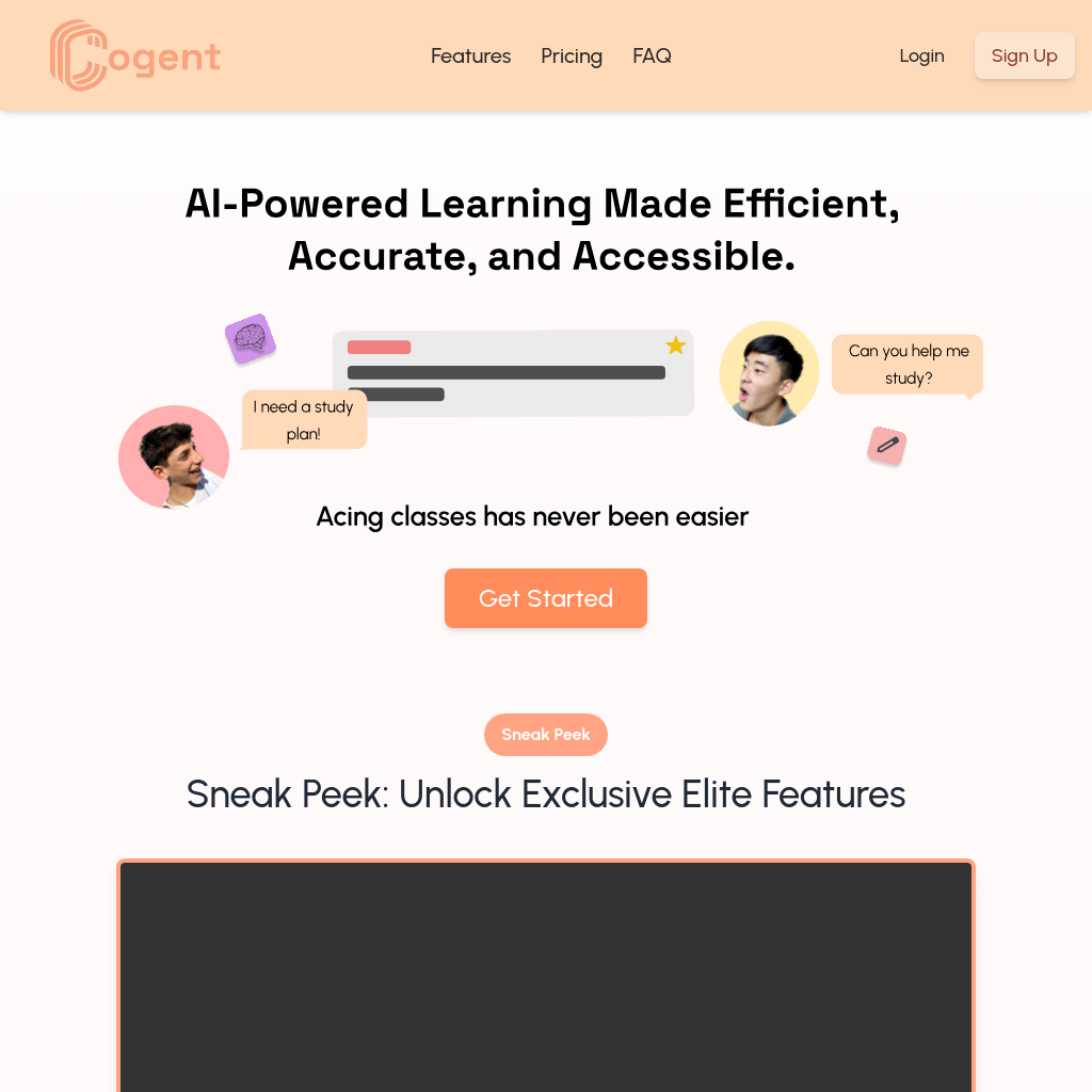 Cogent: The Ultimate AI Learning Platform for Students