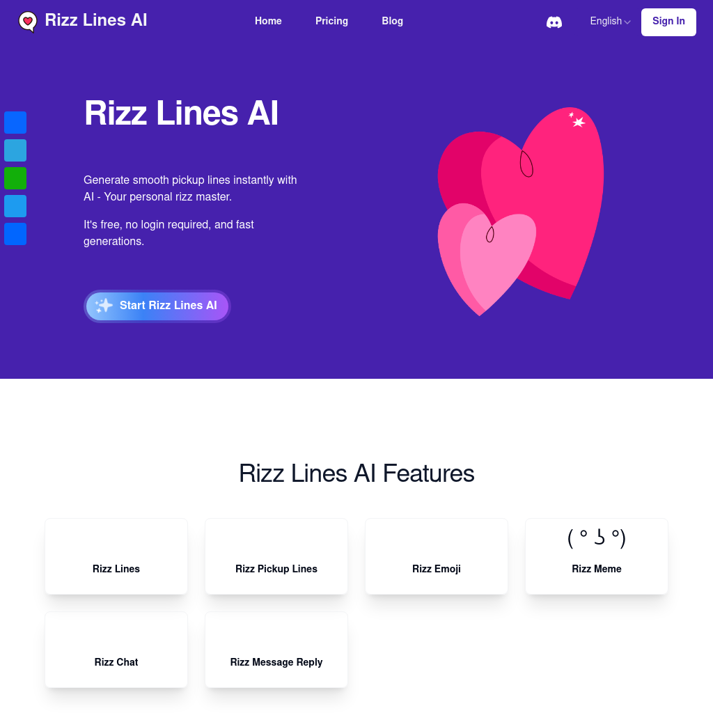 Smooth Pickup Lines Generator | Rizz Lines AI