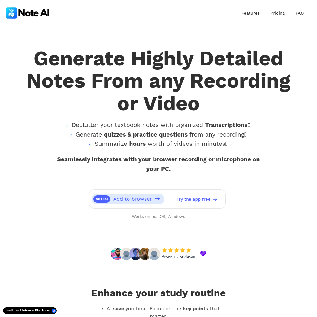 NoteAI - Smart Note-Taking Solutions