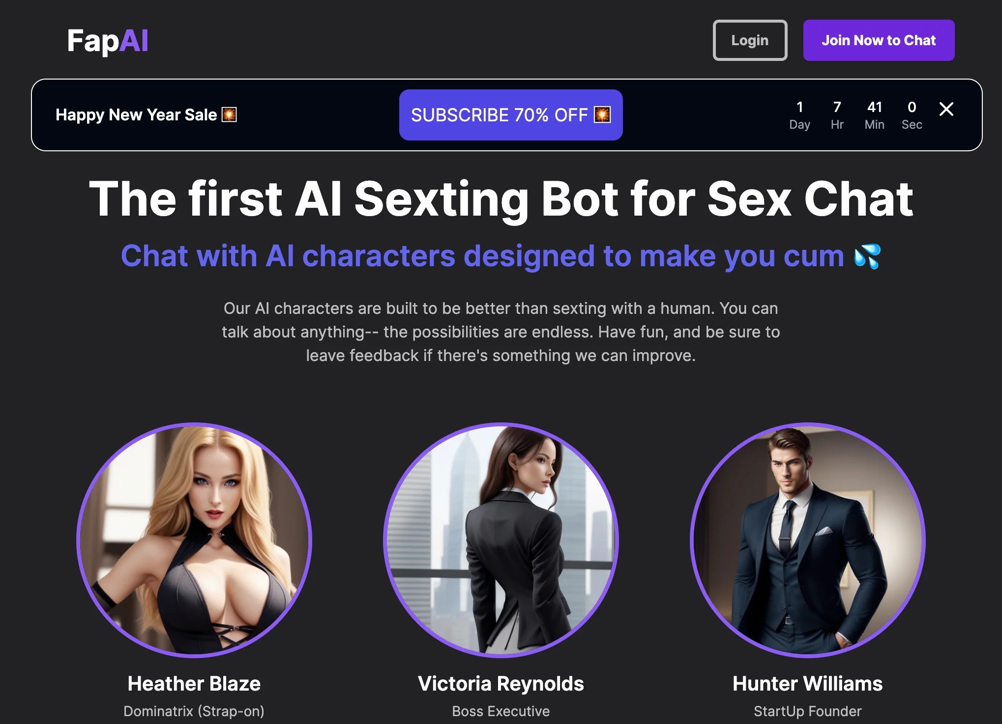 FapAI - The Ultimate AI Sexting Bot for Intimate Chat