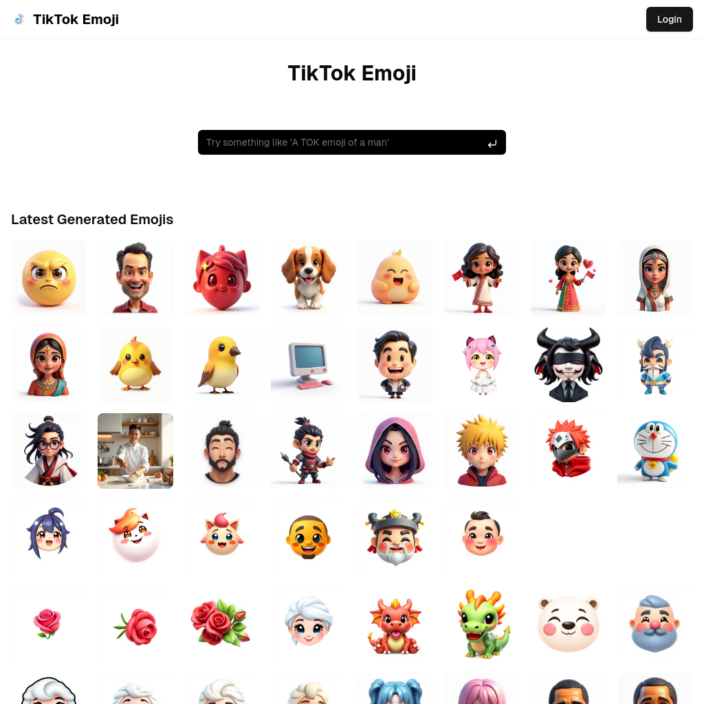 TikTok Emoji - TikTok Emoji Generator | Create Custom Emojis Easily