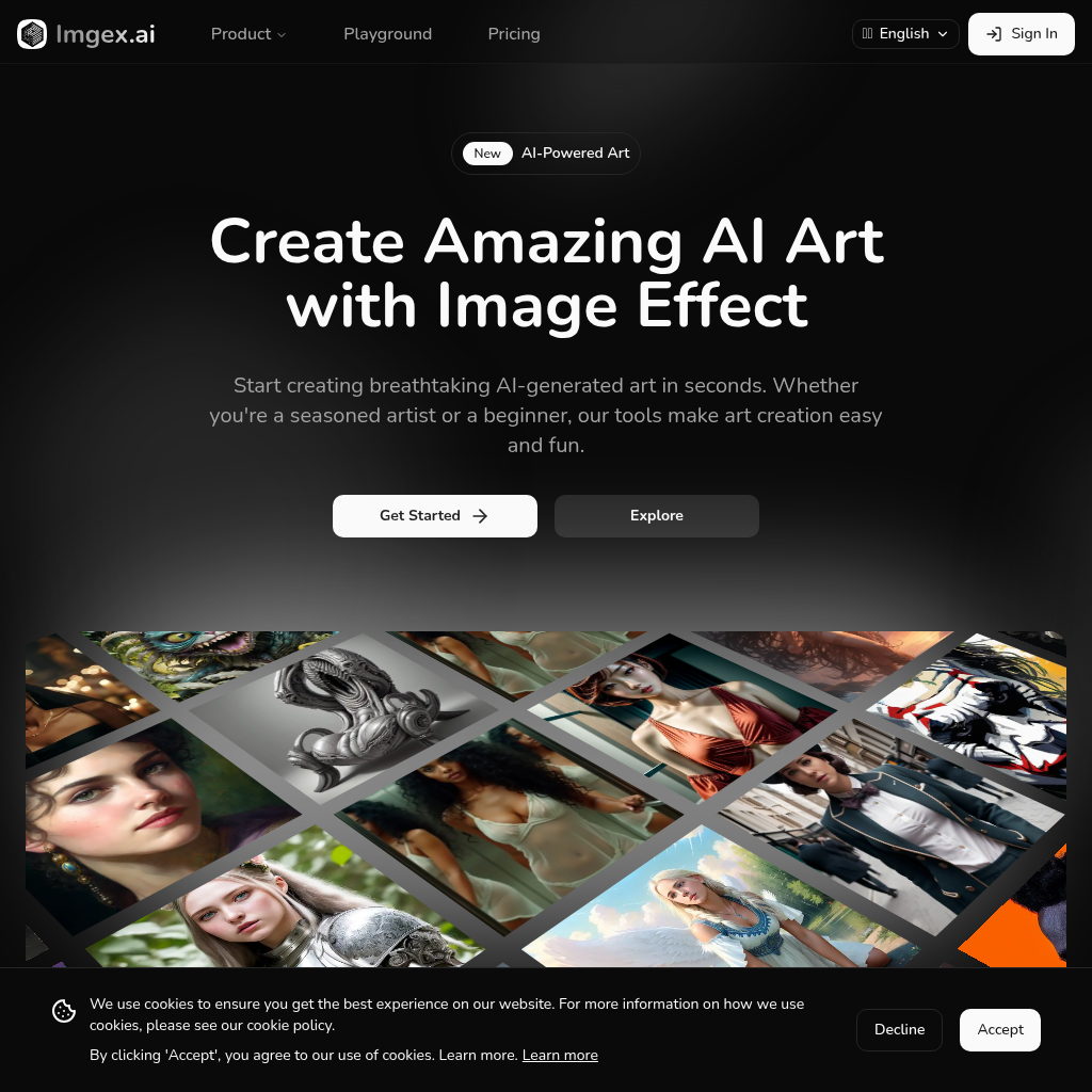 ImageFX AI Art Generator | Imgex.ai