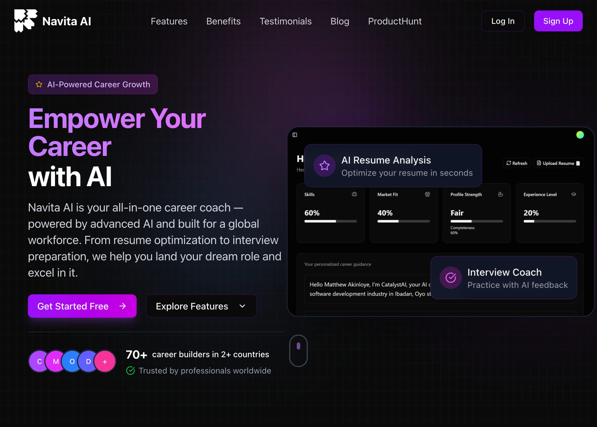 Navita AI: Your AI-Powered Career Coach