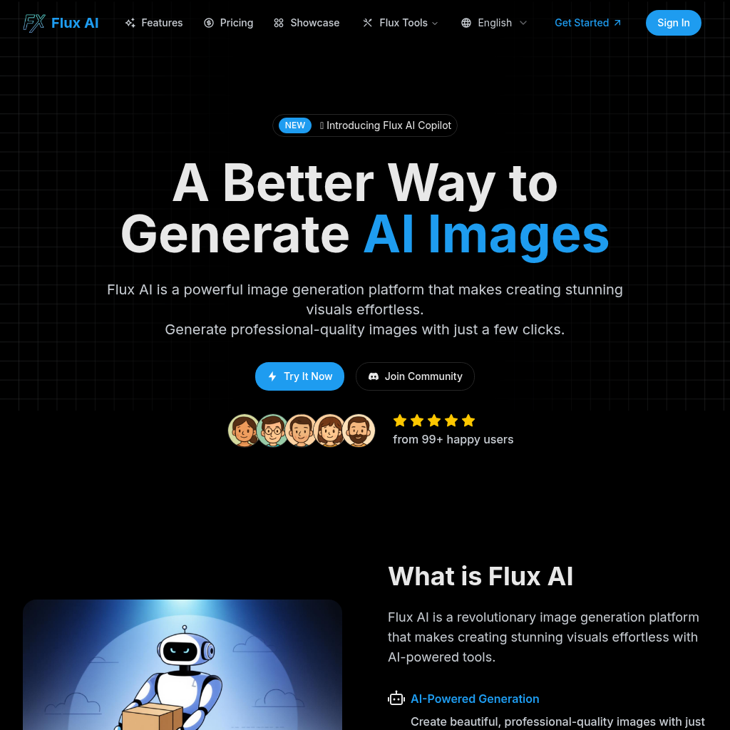 Flux AI: AI Image Generator - Create Stunning Visuals
