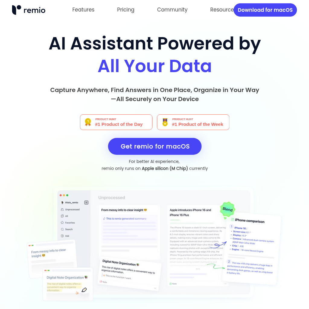 remio | AI Note-taker & Personal Knowledge Management