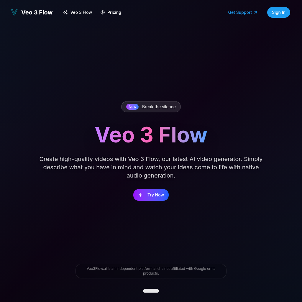 Veo 3 Flow AI Video Generator: Make 8K Videos Easily