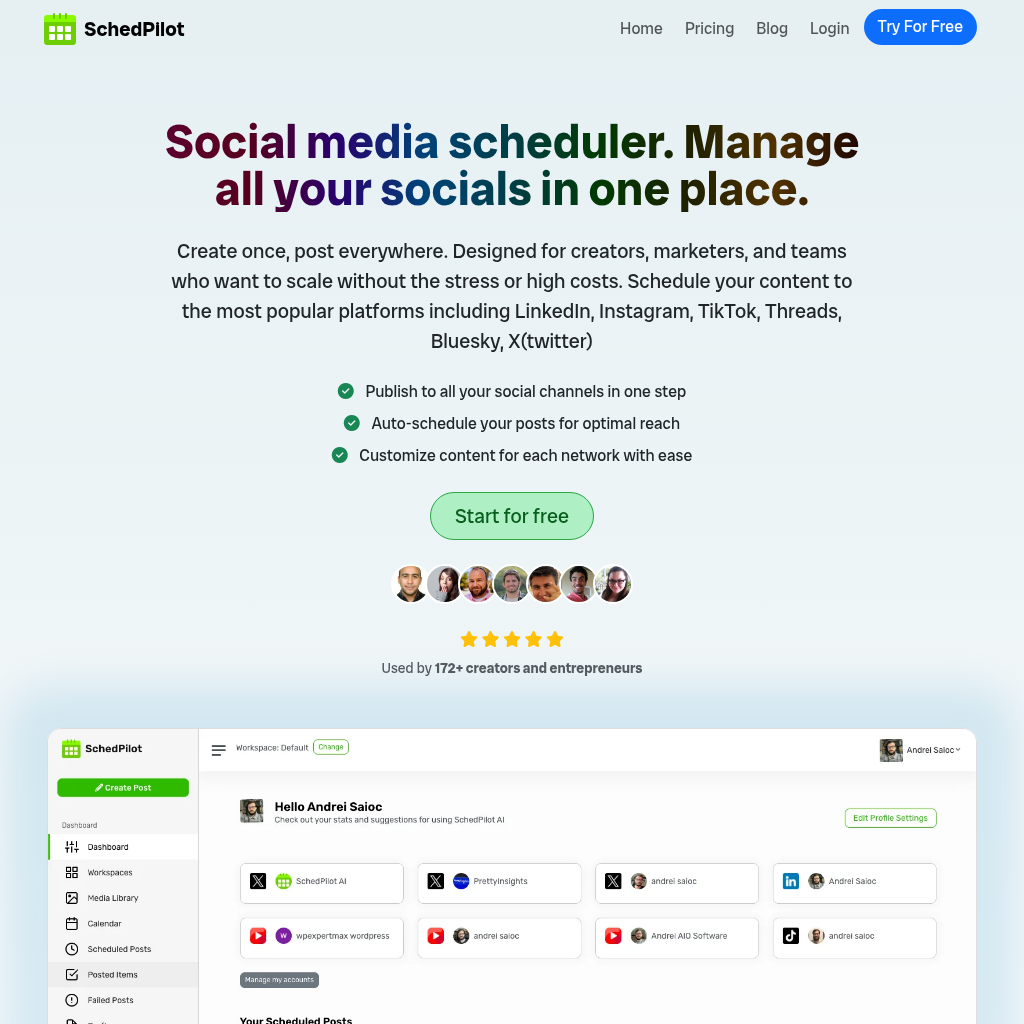 Schedpilot - Social Media Scheduler