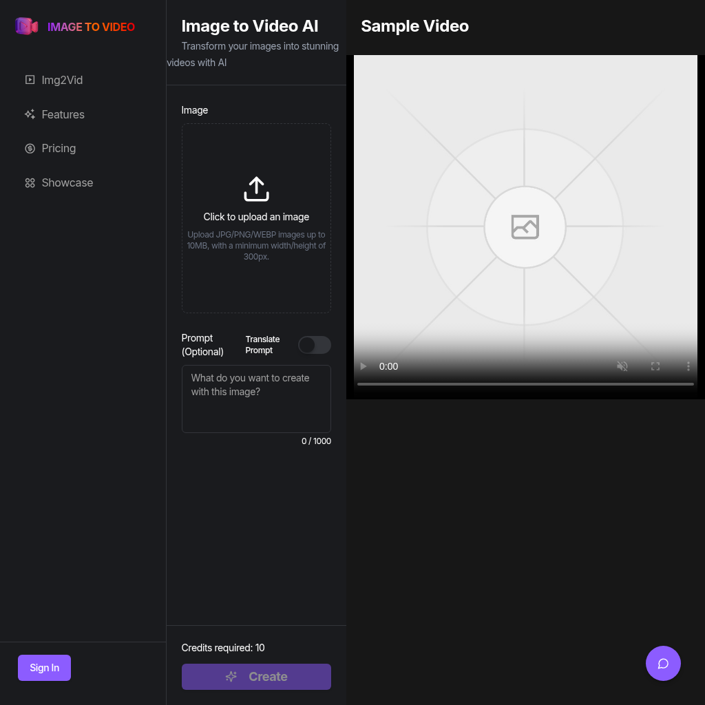 Image to Video AI Generator - Create Videos from Images