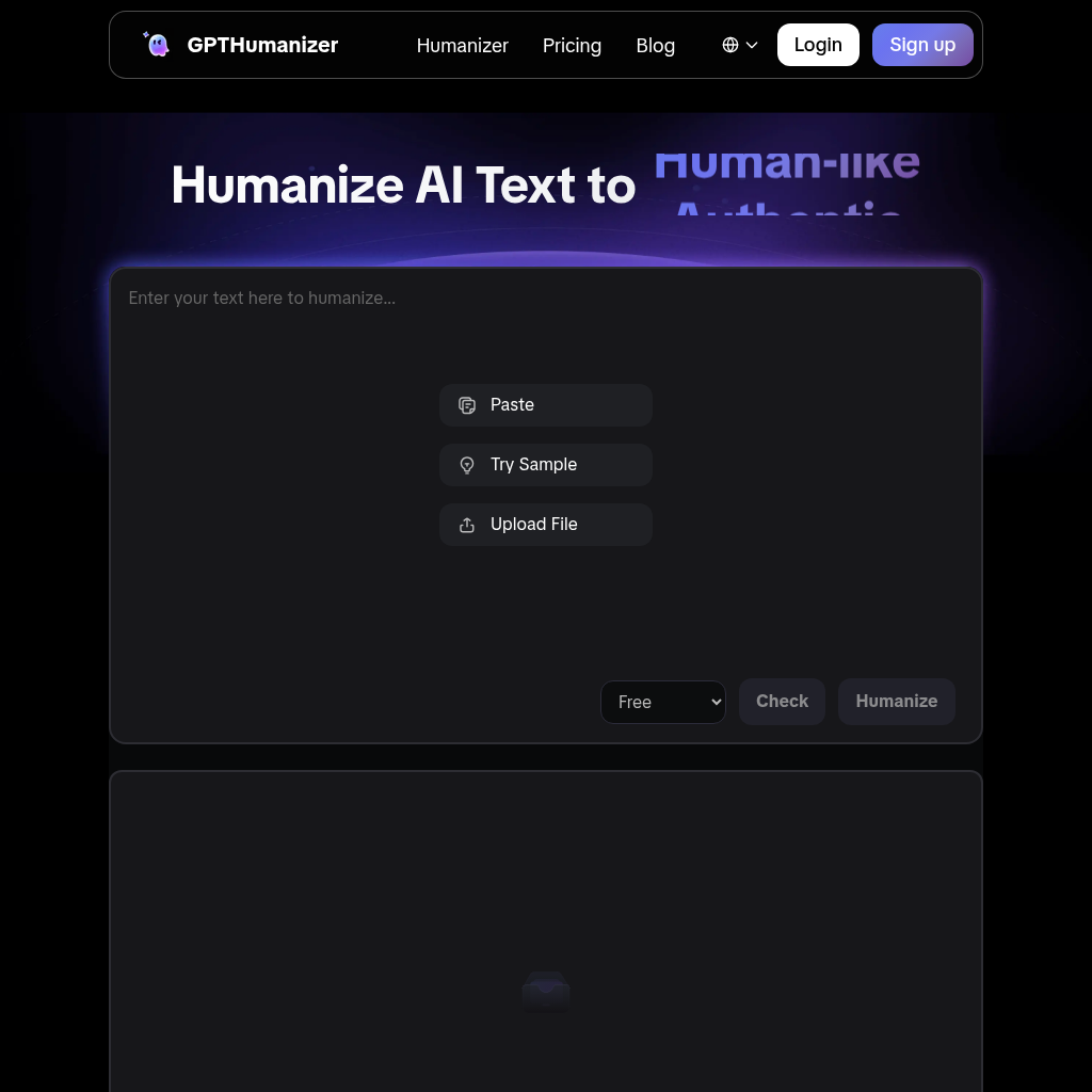 GPTHumanizer: Free AI Content Humanizer - Improve SEO & Originality
