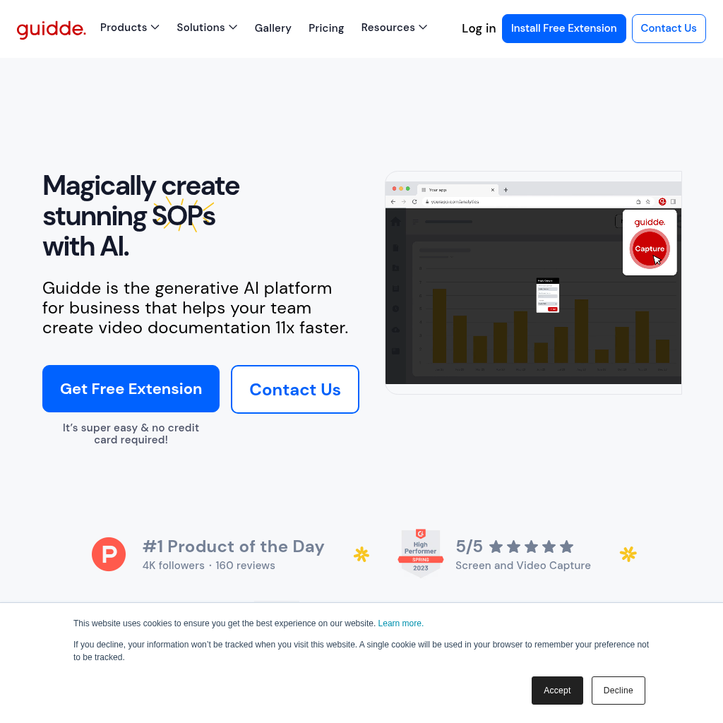 Guidde: AI-Powered Video Documentation