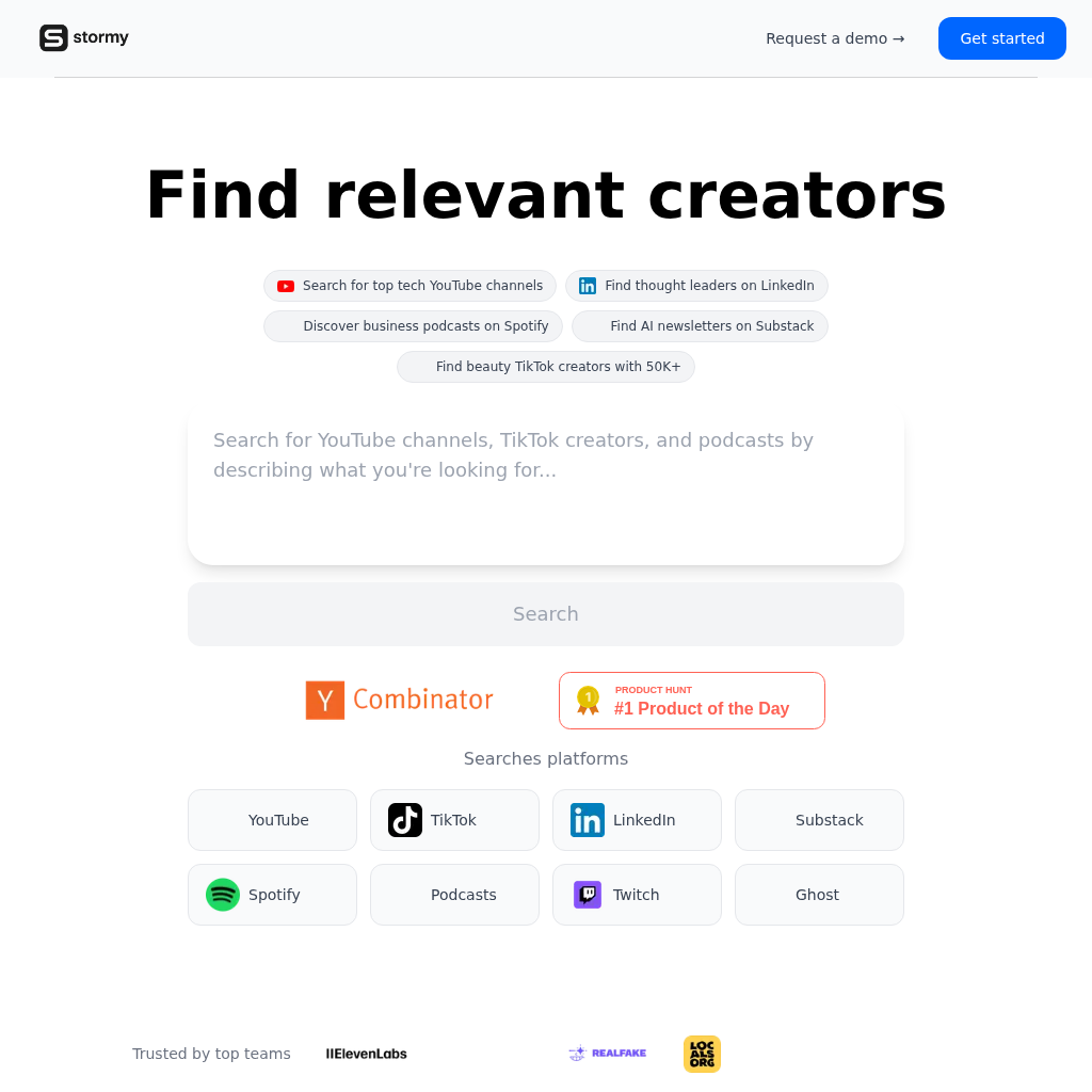Stormy AI: Automated Influencer Marketing Agent