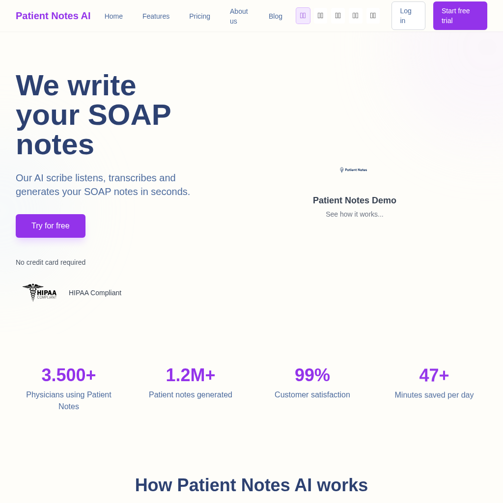 Patient Notes - Secure Patient Information