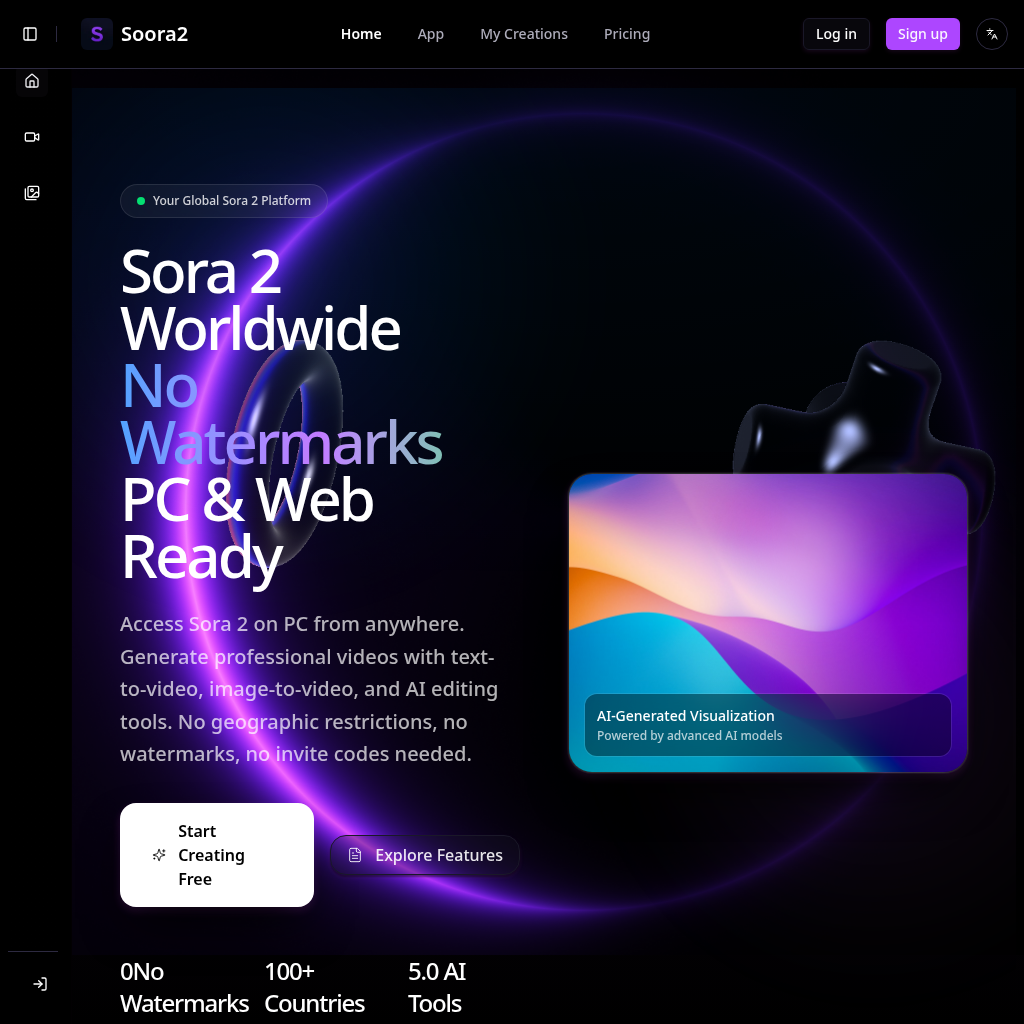 Sora 2 Online - Watermark-Free AI Video Generator