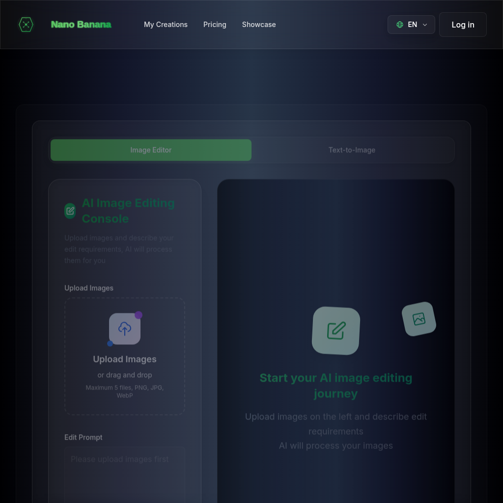 Nano Banana Editor - Advanced AI Image Editor & Generator