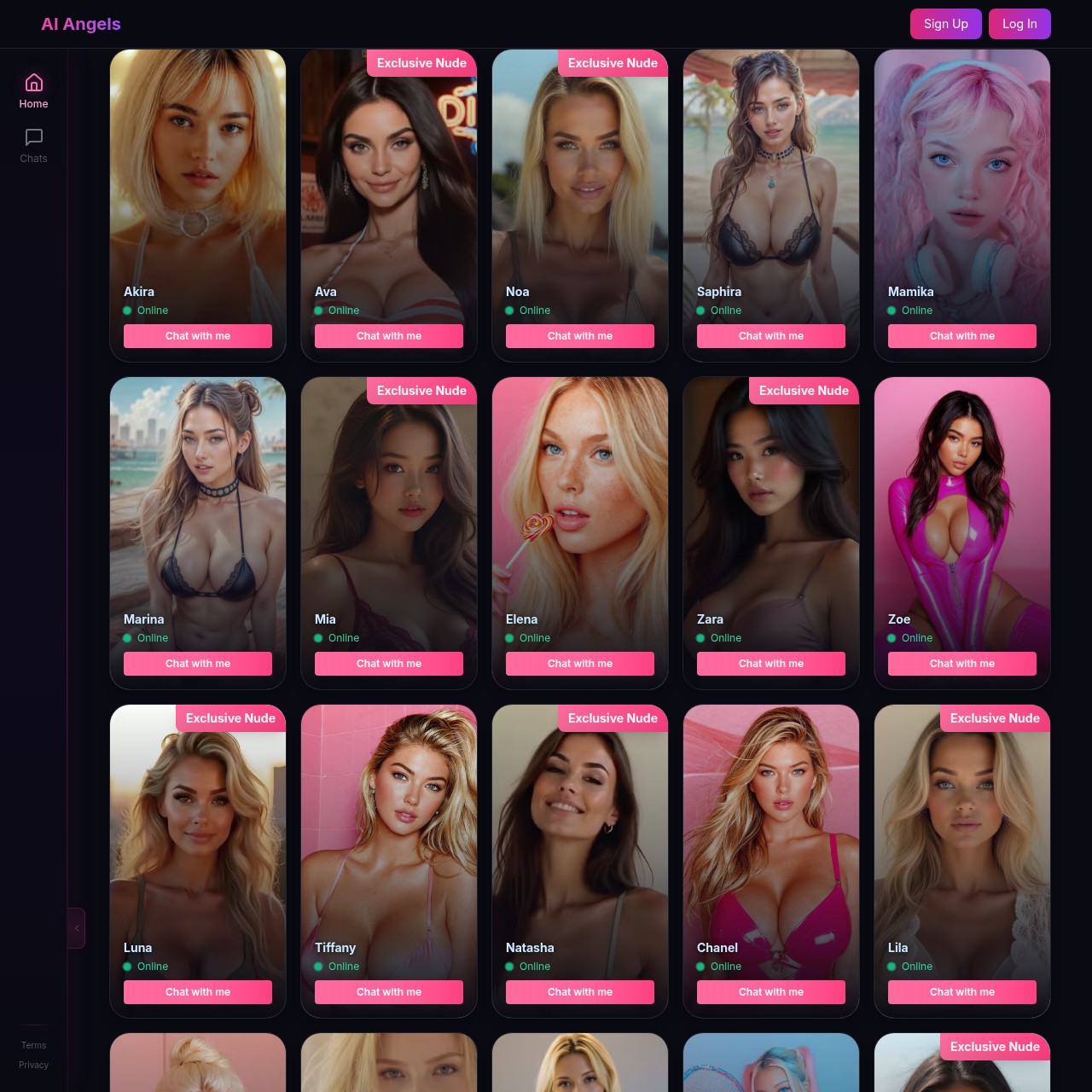 AI Angels - Talk with Beautiful, Smart & Intelligent AI Companions