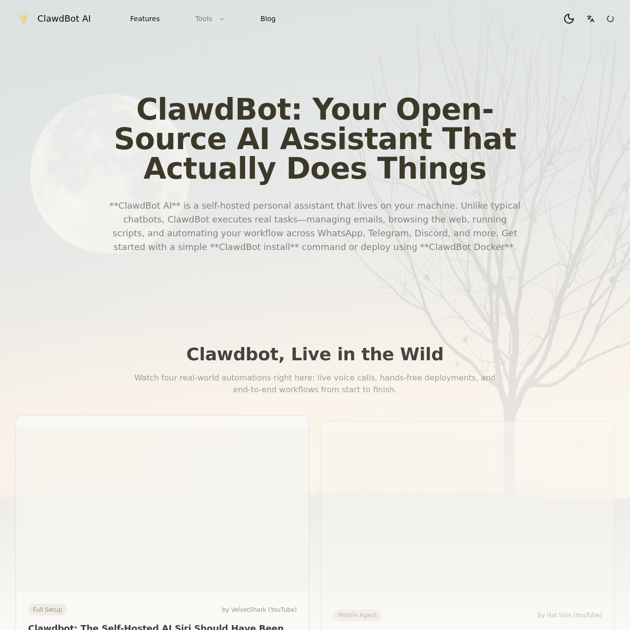 ClawdBot AI: Your Open-Source, Self-Hosted Personal AI Assistant
