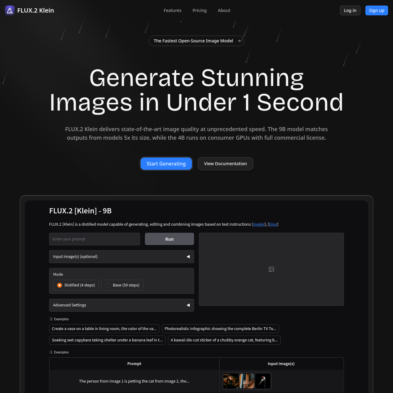 FLUX.2 Klein: Sub-Second AI Image Generation - 4B & 9B Models by Black Forest Labs