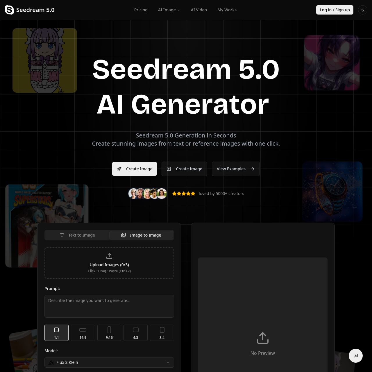 Seedream 5.0 AI Image Generation | Create Professional Visuals