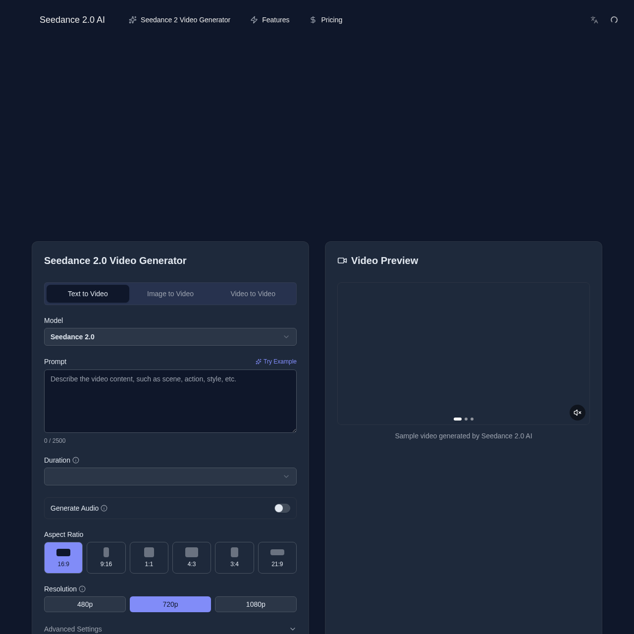 Seedance 2.0 AI | #1 AI Video Generator & Creator
